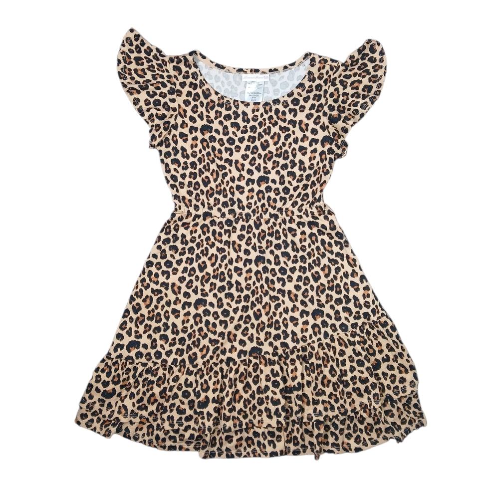 Bonnie Jean Girls Leopard Dress